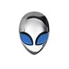 Металлический 3D Значок-Эмблема Логотип Alienware Голова Чужого НЛО Наклейки Мотоцикл Кузов Автомобиля Багажник Окна Стикер Авто Стайлинг Аксессуары