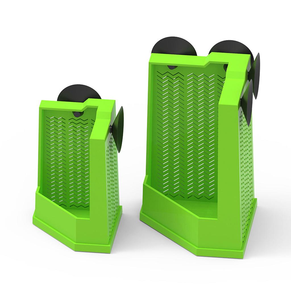 Угловая кормушка для рептилий с присосками, настенная кормушка для террариума, ящериц, игуан, гекконов, товары для животных