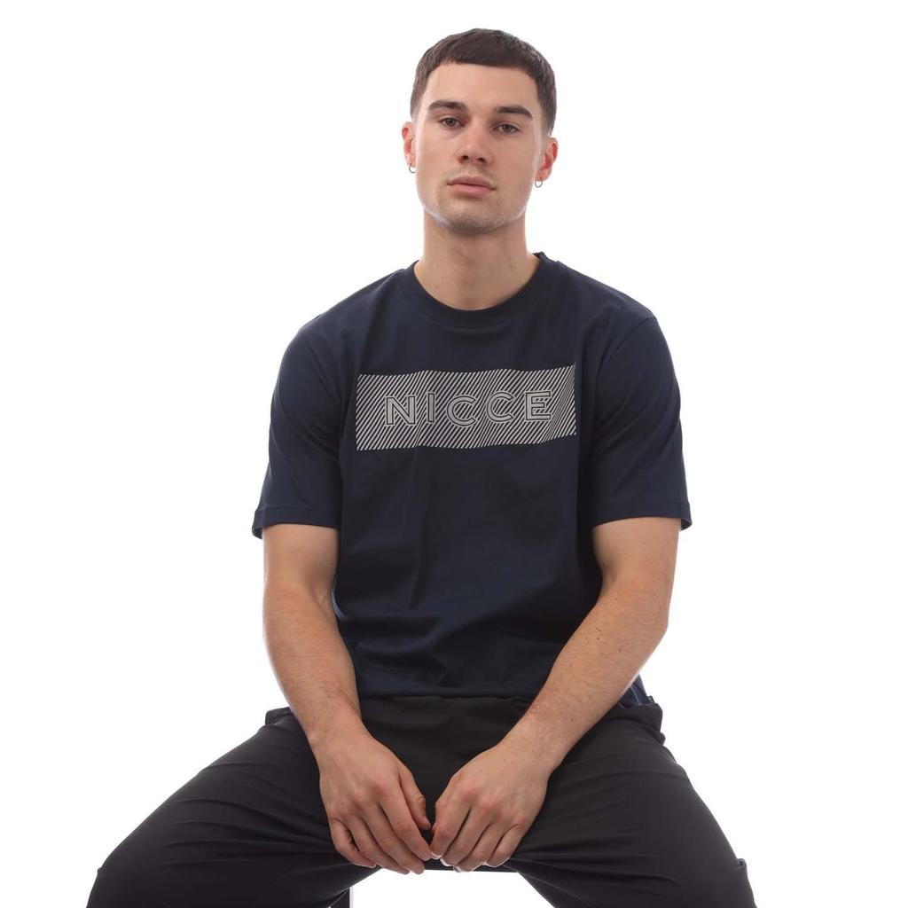 Nicce Mens Alttio Logo T-Shirt