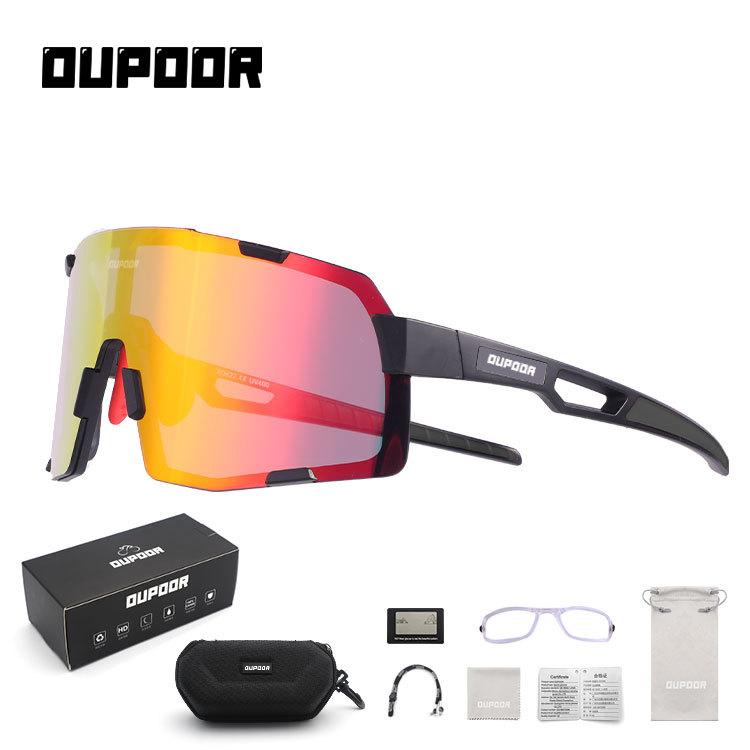 New cycling glasses for men and women, suitable for outdoor sports, mountain biking, windproof eyewear, and marathon running