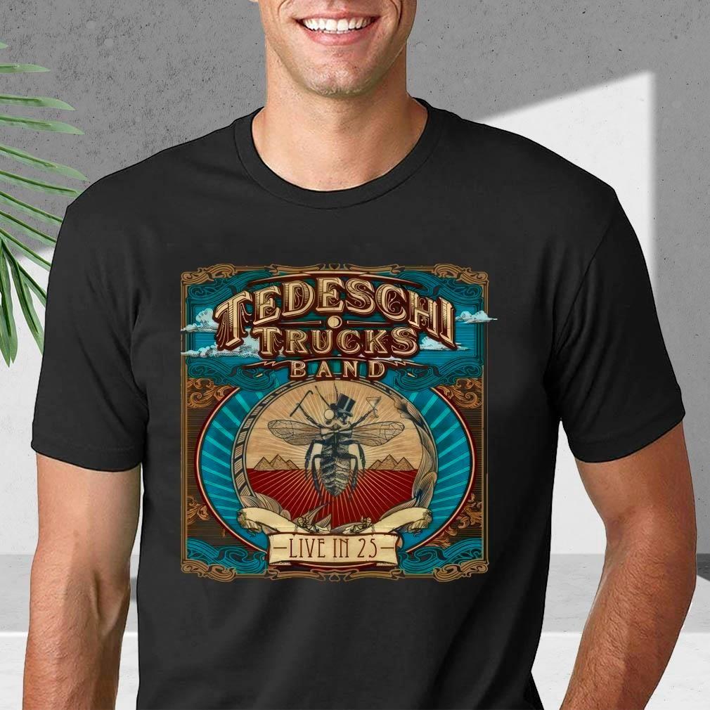 Tedeschi Trucks Band Тур_2026 Унисекс Черная Футболка S-3XL Q3097
