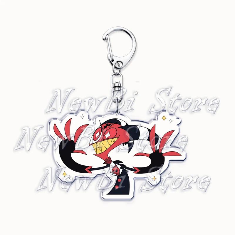 Мультсериал Аниме Хелува Блитцо Брелки Босс Брелок для Аксессуаров Подвеска на Сумку Кольцо для Ключей Украшения Фанаты Друзья Подарки
