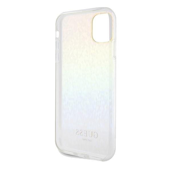 Guess Guhcn61Hdecmi Iphone 11 / Xr 6.1 Wielokolorowy Hardcase Iml Faceted Mirror Disco Iridescent