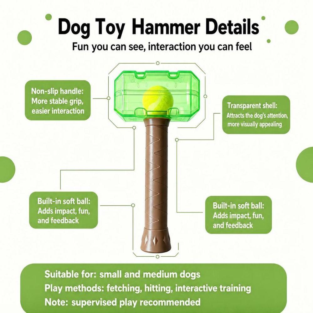 Durable Tennis Ball Toy Chewing Entertainment Molar Toy Portable Dog Chew Toys  Pet Supplies