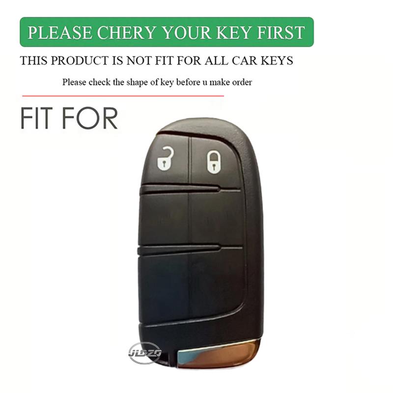 Силиконовый чехол для автомобильного ключа для Dodge Ram Charger Journey Durango Jeep Grand Cherokee Chrysler Keyless Fob Shell Holder