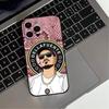D-Dellafuente-FC  Phone Case For iPhone 17,16,15,14,13,12,11 Plus,Pro Max,XS,Soft Silicone Black Cover