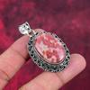 Rhodochrosite Jewelry, 925 Solid Sterling Silver Pendant, Handmade Gemstone Jewelry Pendant, For Memorial Day