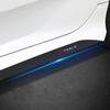 2 шт. Накладки на пороги боковых юбок автомобиля Защита кузова из углеродного волокна 3D наклейка Для Tesla Model S Model X Model Y Cybertruck Model 3 Model Y