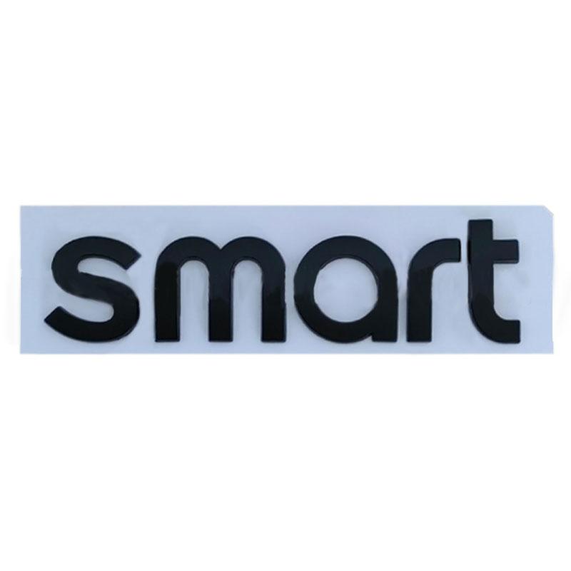 SMART Letter Logo Автомобильные наклейки для аксессуаров SMART Head Modification Передняя и задняя эмблема, значок, декоративные наклейки