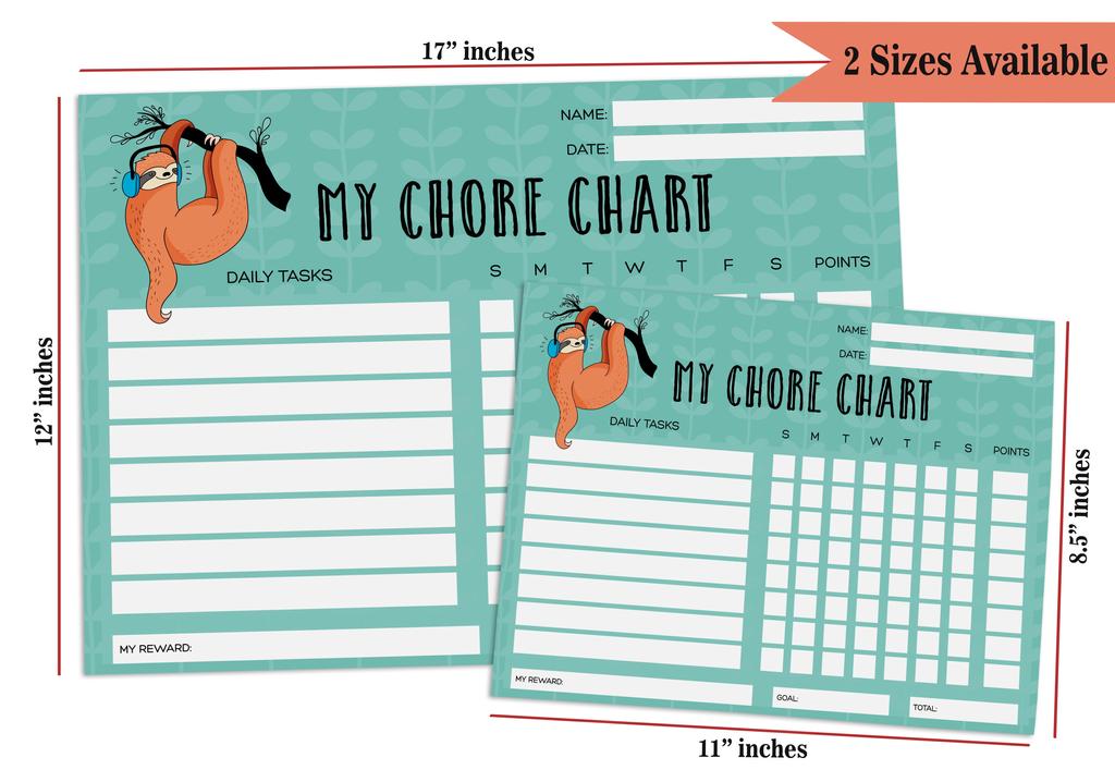 Inkdotpot Magnetic  Whiteboard My Chore Chart Chore  Chart For  Refrigerator  - Dry Erase Behavior Chart For Kids