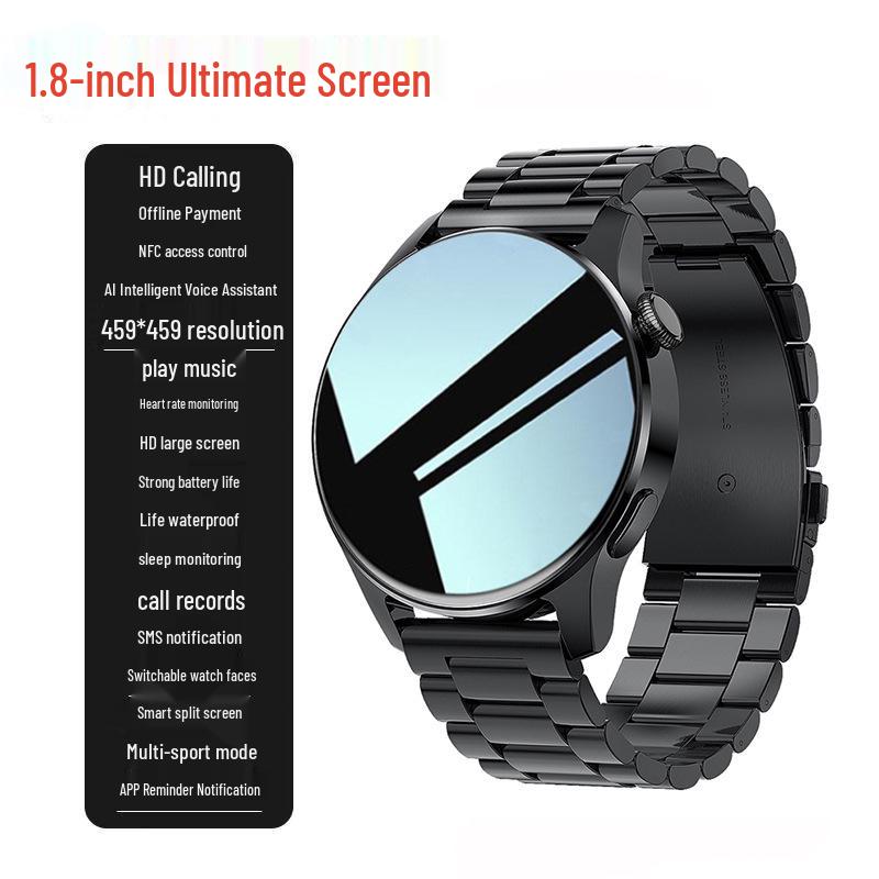 Умные часы Watch8: Новый многофункциональный Bluetooth, водонепроницаемый, NFC-оплата, спорт, музыка T05.
