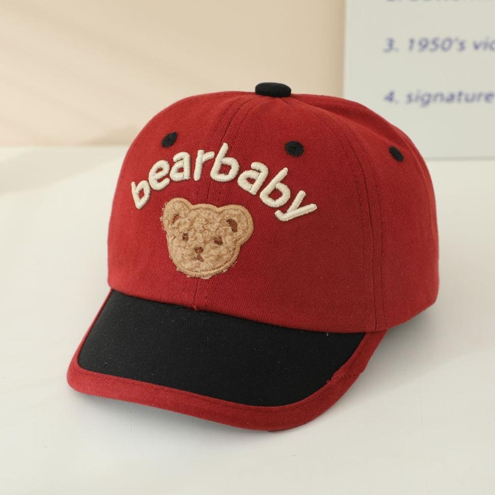 Bear Ear Baby Baseball Cap Corduroy Sun Protection Cap Boys Girls Caps Sun Hat Infant Boy Girl