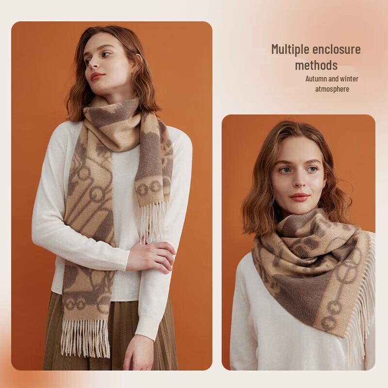 Hengyuanxiang Women's Cashmere Scarf