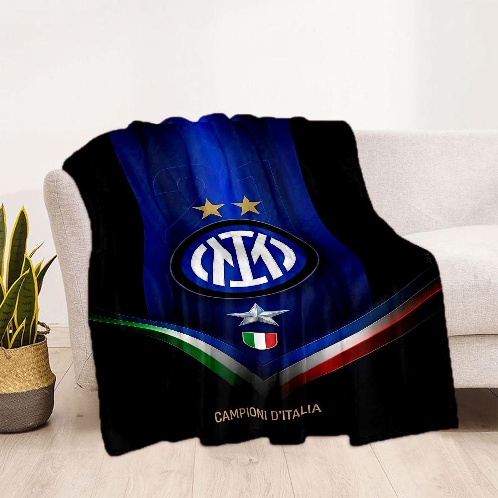 Inter Milan Blanket Soft Warm Cozy Great For Livingroom Chair Office Chair Allseason Use Warmthful Decor Ideal Gift For Friends Family Couples Picnic