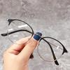 Metal Frame Myopia Glasses Men Women Anti -Blue Light Computer Glasses Unisex Luxury Decorative Glasses Diopter -1 .0 To -4 .0