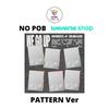 Выберите POB PATTERN Ver МИНИ-АЛЬБОМ BABYMONSTER 2-й WE GO UP