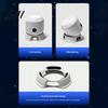 Indoor Rotating Light Christmas Projector Light Dynamic Projection Lamp with Holiday Lighting Snowflake Reindeer Snowman Pattern for Ceiling