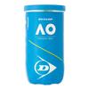 Теннисный мяч DUNLOP AUSTRALIAN OPEN 2 мяча x 1 бутылка DAOYL2TIN Желтый