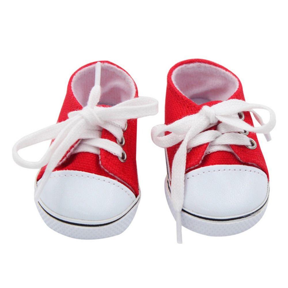 Lace-up BJD Doll Shoes Mini Doll Sneakers Doll Accessories Mini Casual Shoes  Children Toy