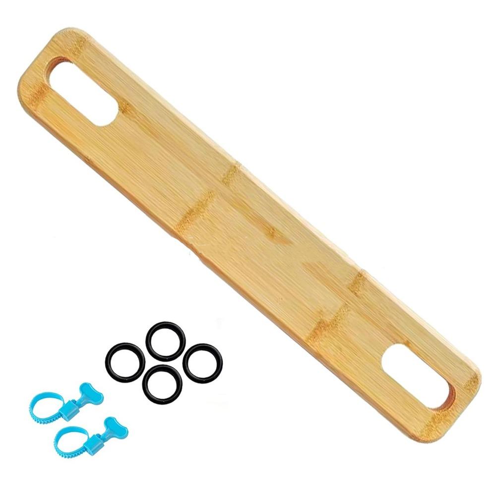 Регулируемая подставка для ног высокого стульчика, длина 50 см, устойчивая конструкция, педаль для детских высоких стульчиков, нескользящие резиновые кольца, аксессуар для высокого стульчика