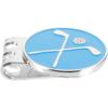 Removable Golf Ball Marker Magnetic Golf Cap Clips Portable Golf Hat Clip  For Golfers