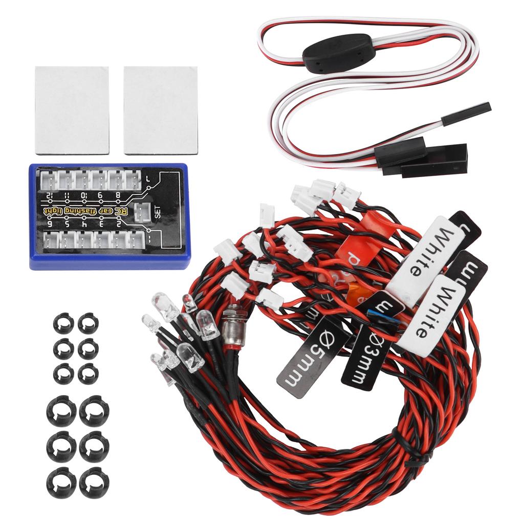 RC Model Remote Control Light Simulation Flash for TAMIYAHSP CC01 110 18 RC Car