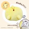 MORIPiLO Body Sanrio Characters Pompompurin Micro Plush Nap by Morishita Makura Pillow, (Soft Die-Cut Cushion), Skin-Friendly Fabric, Toy, Pillow,