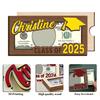Graduation Gift Money Holder Wooden Class of 2025 Cash Holder Graduation Cash Gift Holder Keepsake for High School College University Graduates