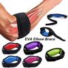 1 шт., компрессионный бандаж на локоть из ЭВА, комфортный безболезненный предплечье, оборудование для фитнеса унисекс, регулируемые спортивные аксессуары
