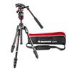 Vitec Imaging Manfrotto Tripod Befree Live Carbon Video Head T Tripod Kit Black Fully Extended Height 150cm Minimum Height 41cm Mirrorless Camera