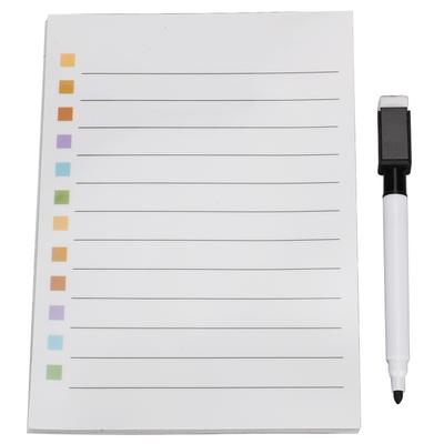 Наклейка на доску Whiteboard Стикер Стираемый Моющийся Список расписания Многоразовый Съемный Заметки для Столов Дверей Холодильников
