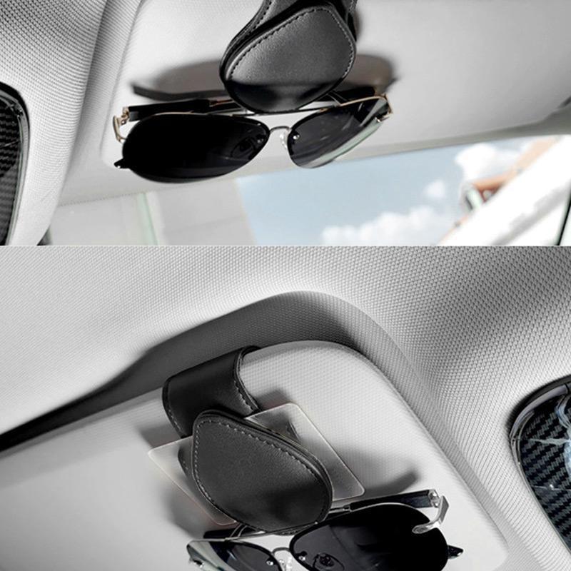 1 шт., автомобильный солнцезащитный козырек, держатель для очков, автомобильные детали, рамка, автозастежка, зажим для очков, билет, держатель для документов
