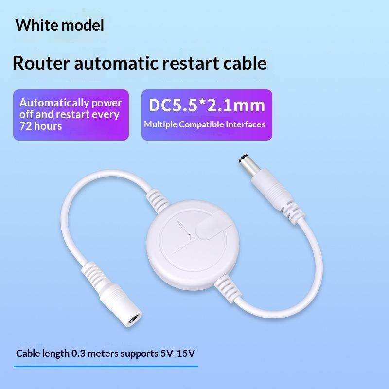 Автоматический перезагрузчик WiFi-роутера, таймерный автоперезапуск на 72 часа, вилка для домашнего WiFi-моста, модема, кошки. Простая установка