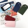 PU Leather Luggage Tag Suitcase Identifier Label Bag Tags for Boarding Bag Tag Travel Accessories