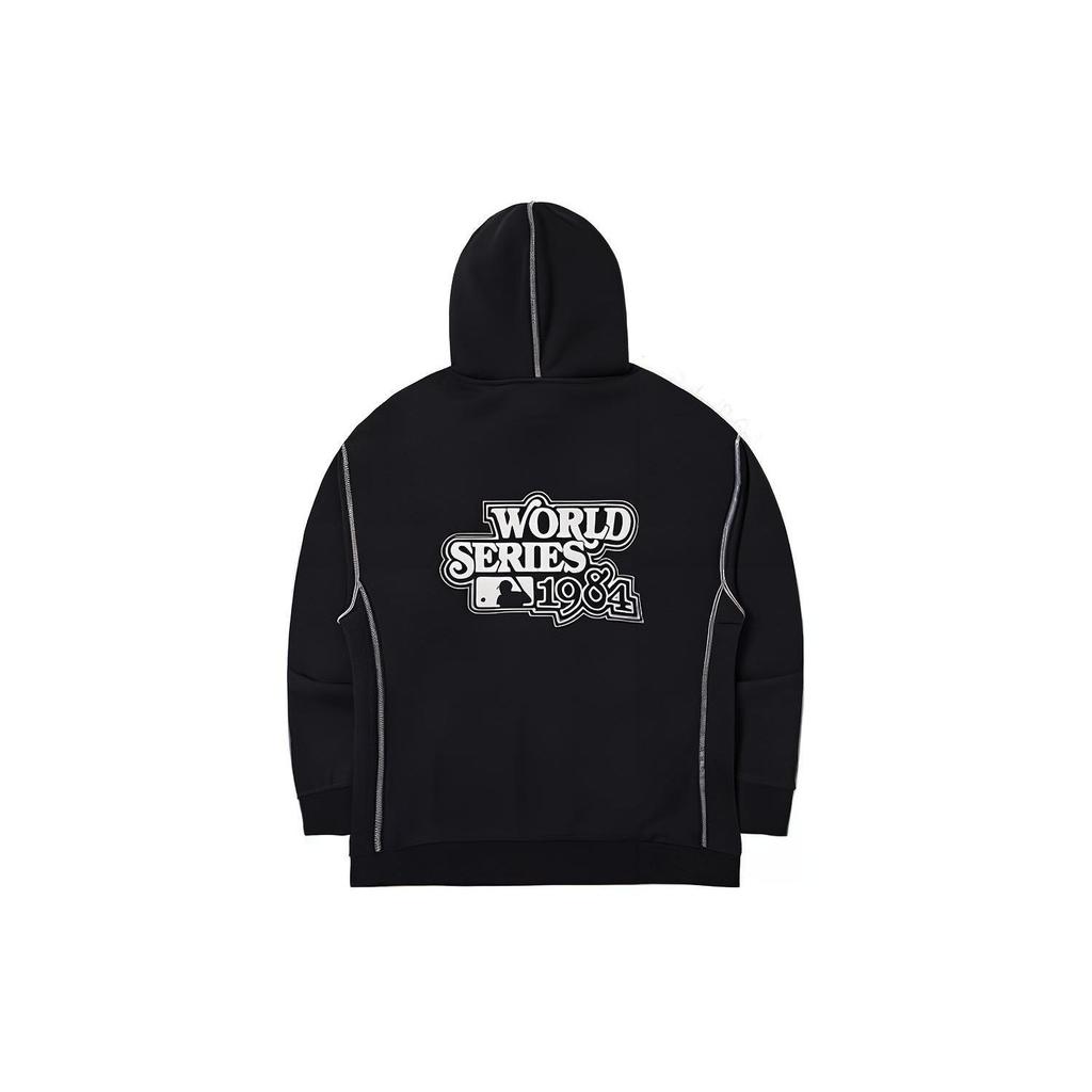New Era SS24 MLB Detroit Tigers Худи с буквой на спине Унисекс Худи Черный 14187440