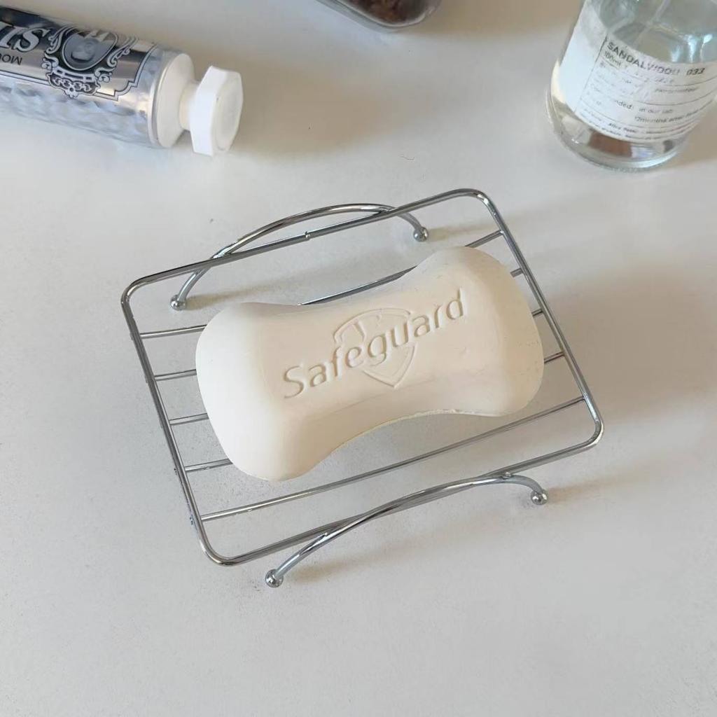 Мыльница на присоске, без сверления, настенная, дренажная полка, держатель для мыла в ванной комнате, органайзер из нержавеющей стали с решеткой для дома, ванной комнаты