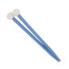 2Pcs Drum Mallet Felt Head Wooden Handle Non Slip Instrument Accessory Set Kit for Playing Blue