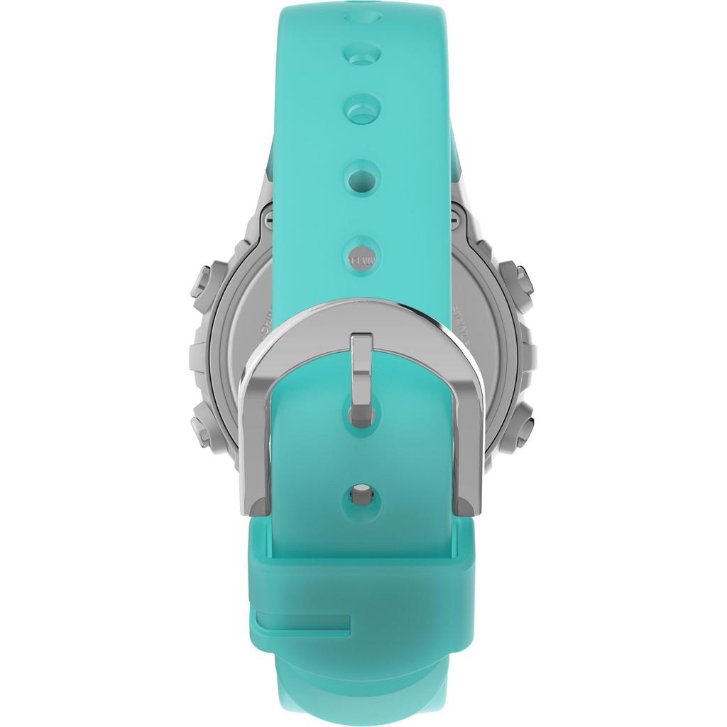 Часы Timex Uni Digital 33 мм, синие/серебристые тона/цифровые. , современное