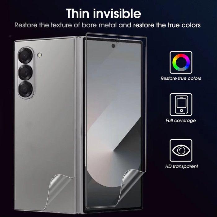 Film de protection - AILIKA - Samsung Galaxy A52 5G - Hydrogel 2-en-1 - Ultra clair - Résistant aux rayures
