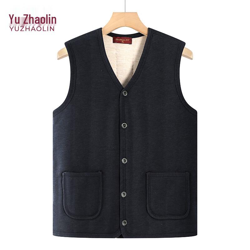 YUZHAOLIN Мужской зимний утепленный терможилет