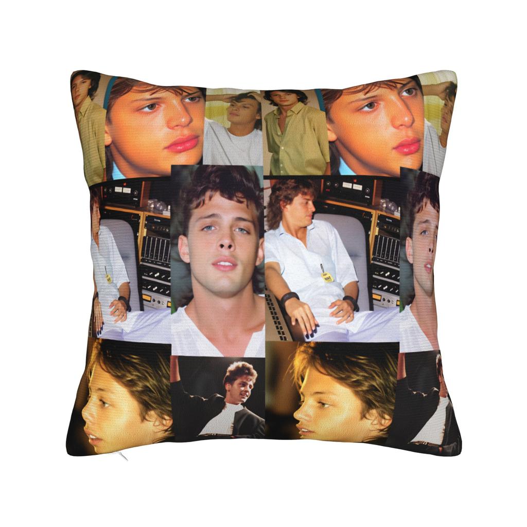 Mexican Singer L-Luis Miguel Pillowcases Retro Trendy Pillow Case For Sofa Home Decoration Comfy Pillow Cover