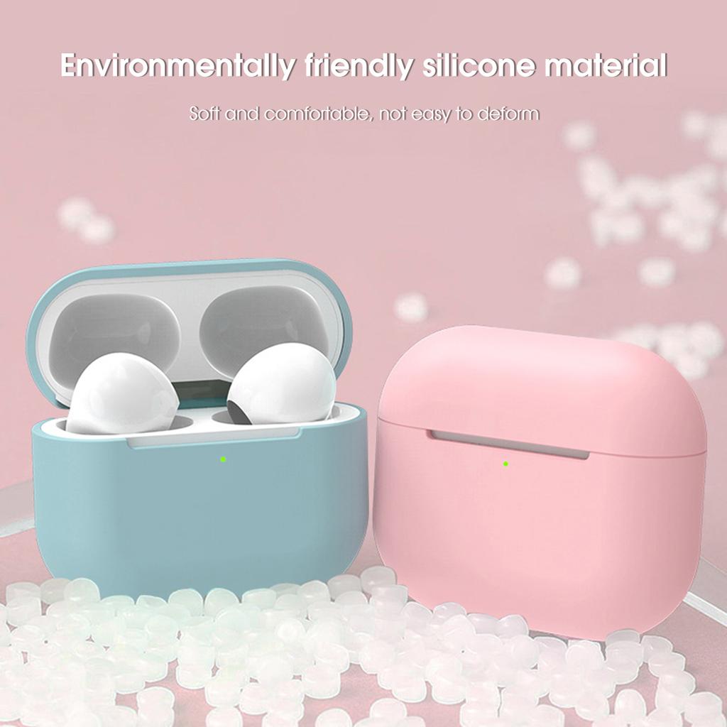 Износостойкий чехол для хранения однотонных наушников с защитой от падения для AirPods Pro