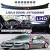 Для BMW 1998-2006 E46 4-дверный седан 320i 323i 325i 328i 330i M3 Накладка на панель под лобовое стекло с дворниками, с фиксированным крючком, для леворульного автомобиля 51718208483
