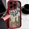 Персонализированный ретро-пустыня для чехла мобильного телефона iPhone15Pro 14plus Apple 13 Pro креативный 12 мягкий x/xs