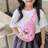 School Bag Cartoon Love Breast Bag New Simple Kapibara Printed Children's Change Bag Oblique Batch