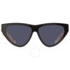 Blue Cat Eye Ladies Sunglasses Gg1333s 004 58