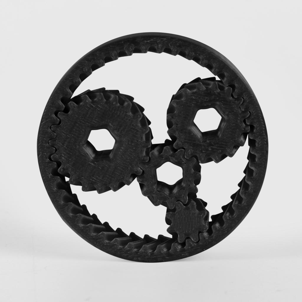 Напечатанный на 3D-принтере быстрый планетарный редуктор с качающимся рычагом, освобождающий от нагрузки, новый взгляд на классический освобождающий рычаг