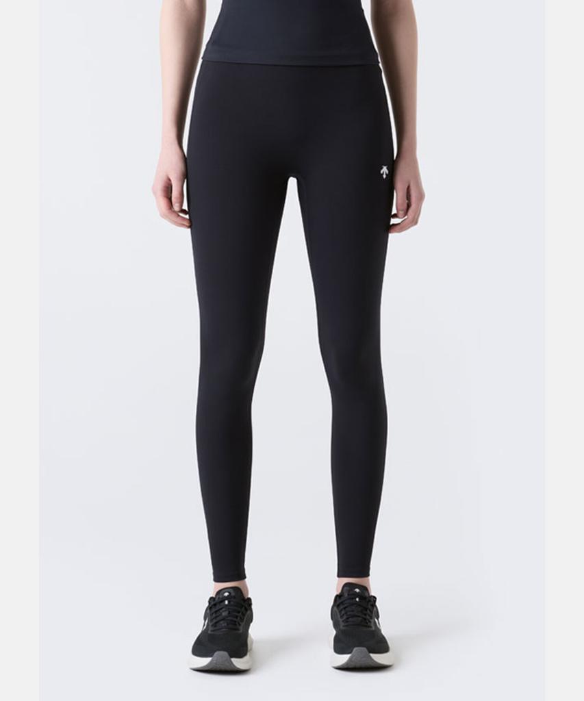 DESCENTE Women'S Mid-Rise 9.5-Length Leggings Black Sr122Pkl11