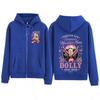 Dolly Parton Tribute 1946- Country Music Zipper Hoodies Men Women Fashion Casual Zip Up Hooded Sweatshirts Jackets Coats