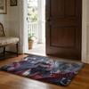 Floor Mat Soft Flannel Rug Non Slip Absorbent Mat for Bathroom Bedroom Home Decor Koi fish that bring you good luck